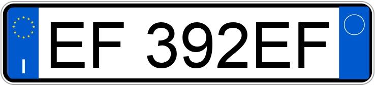 Numer rejestracyjny EF392EF posiada OPEL Corsa 4a serie Numer rejestracyjny EF392EF posiada OPEL Corsa 4a serie