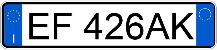 Numer rejestracyjny EF426AK posiada RENAULT Scenic 3a serie Numer rejestracyjny EF426AK posiada RENAULT Scenic 3a serie