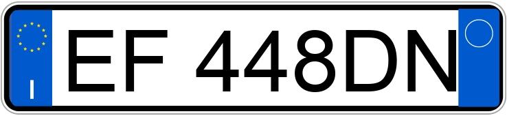 Numer rejestracyjny EF448DN posiada TOYOTA RAV4 3a serie