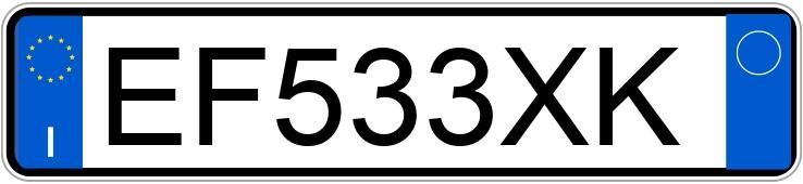 Numer rejestracyjny EF533XK posiada SUZUKI Jimny 3a serie Numer rejestracyjny EF533XK posiada SUZUKI Jimny 3a serie