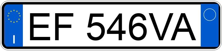 Numer rejestracyjny EF546VA posiada NISSAN Juke 1a serie