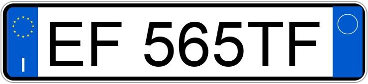 Numer rejestracyjny EF565TF posiada CITROEN C1