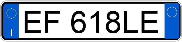Numer rejestracyjny EF618LE posiada CHEVROLET Aveo 1a serie