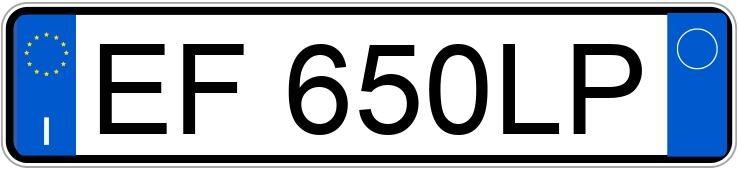 Numer rejestracyjny EF650LP posiada VOLKSWAGEN Polo 5a serie Numer rejestracyjny EF650LP posiada VOLKSWAGEN Polo 5a serie