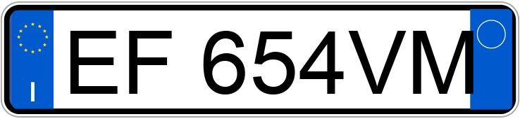 Numer rejestracyjny EF654VM posiada VOLKSWAGEN Jetta 3a serie Numer rejestracyjny EF654VM posiada VOLKSWAGEN Jetta 3a serie