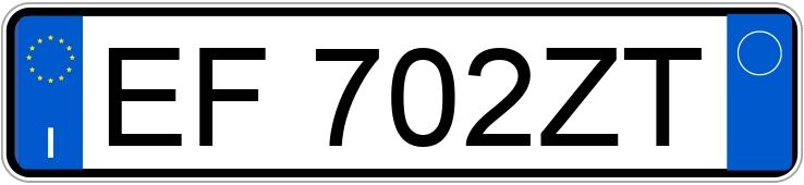 Numer rejestracyjny EF702ZT posiada VOLKSWAGEN Golf 6a serie Numer rejestracyjny EF702ZT posiada VOLKSWAGEN Golf 6a serie