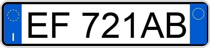 Numer rejestracyjny EF721AB posiada ALFA ROMEO MiTo Numer rejestracyjny EF721AB posiada ALFA ROMEO MiTo