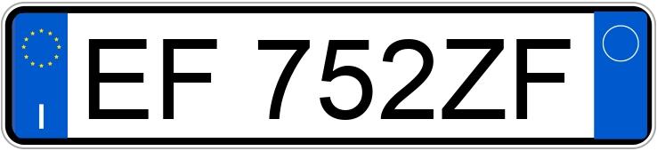 Numer rejestracyjny EF752ZF posiada RENAULT Megane 3a serie