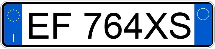 Numer rejestracyjny EF764XS posiada VOLKSWAGEN Polo 5a serie Numer rejestracyjny EF764XS posiada VOLKSWAGEN Polo 5a serie