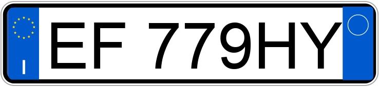 Numer rejestracyjny EF779HY posiada CHEVROLET Captiva