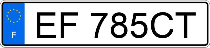 Numer rejestracyjny EF785CT posiada FIAT PANDA Numer rejestracyjny EF785CT posiada FIAT PANDA