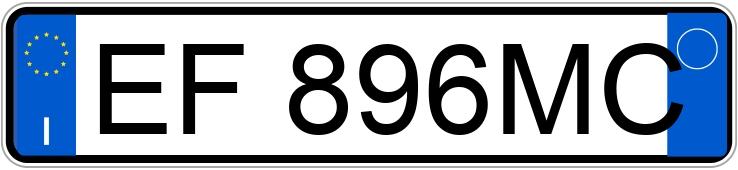 Numer rejestracyjny EF896MC posiada PEUGEOT 206 Numer rejestracyjny EF896MC posiada PEUGEOT 206