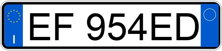 Numer rejestracyjny EF954ED posiada AUDI A5 1a serie Numer rejestracyjny EF954ED posiada AUDI A5 1a serie