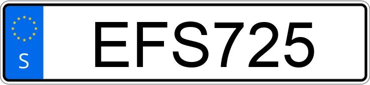 Numer rejestracyjny EFS725 posiada Audi A6 Avant 3.0 TDI quattro