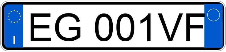 Numer rejestracyjny EG001VF posiada FORD Fiesta 6a serie