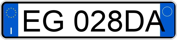 Numer rejestracyjny EG028DA posiada SUZUKI Alto