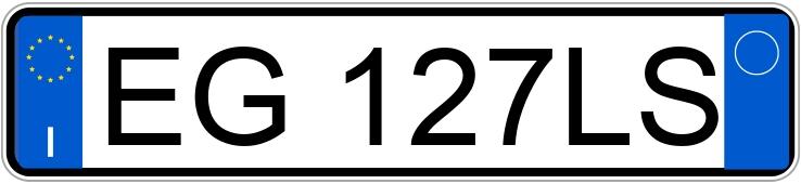 Numer rejestracyjny EG127LS posiada OPEL Meriva 2a serie Numer rejestracyjny EG127LS posiada OPEL Meriva 2a serie