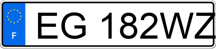 Numer rejestracyjny EG182WZ posiada MERCEDES CLASSE CLA Numer rejestracyjny EG182WZ posiada MERCEDES CLASSE CLA