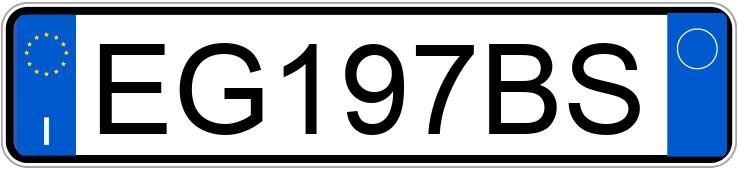 Numer rejestracyjny EG197BS posiada ALFA ROMEO Giulietta Numer rejestracyjny EG197BS posiada ALFA ROMEO Giulietta