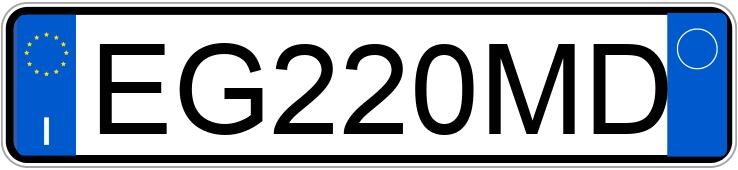 Numer rejestracyjny EG220MD posiada HYUNDAI ix20