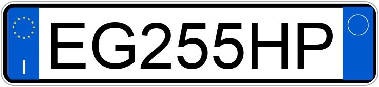 Numer rejestracyjny EG255HP posiada ALFA ROMEO MiTo