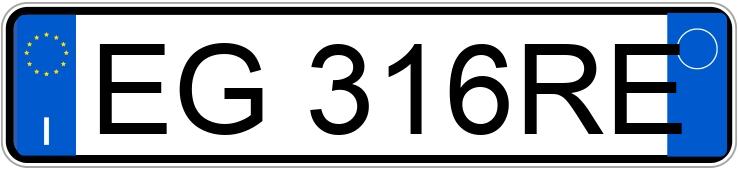 Numer rejestracyjny EG316RE posiada FIAT Punto Evo