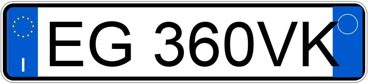 Numer rejestracyjny EG360VK posiada FIAT 500 Numer rejestracyjny EG360VK posiada FIAT 500