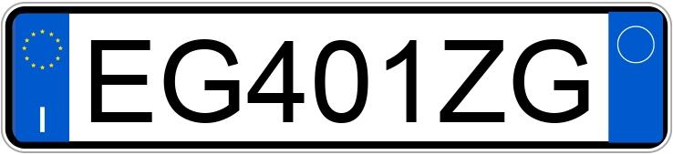 Numer rejestracyjny EG401ZG posiada CHEVROLET Cruze