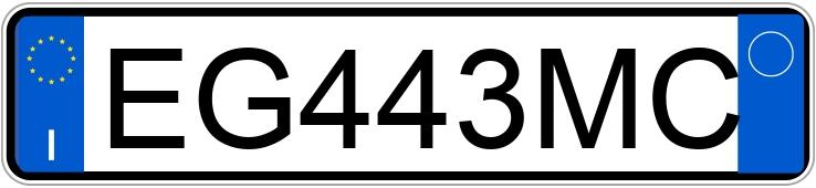 Numer rejestracyjny EG443MC posiada VOLKSWAGEN Caddy 3as. Tour. 2a