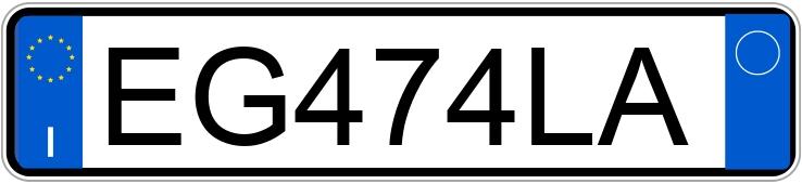 Numer rejestracyjny EG474LA posiada NISSAN Qashqai 1a serie