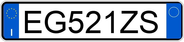 Numer rejestracyjny EG521ZS posiada FIAT Bravo 2a serie