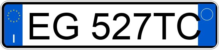 Numer rejestracyjny EG527TC posiada OPEL Corsa 4a serie Numer rejestracyjny EG527TC posiada OPEL Corsa 4a serie