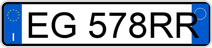 Numer rejestracyjny EG578RR posiada FIAT Punto Evo