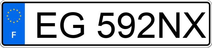 Numer rejestracyjny EG592NX posiada VOLKSWAGEN FOX