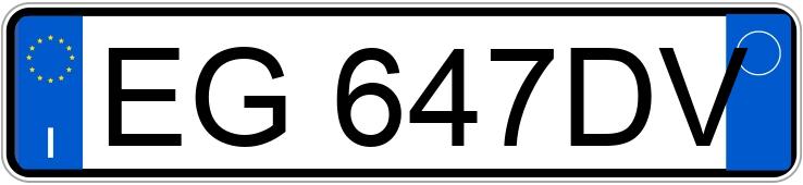 Numer rejestracyjny EG647DV posiada VOLKSWAGEN Scirocco 2a serie Numer rejestracyjny EG647DV posiada VOLKSWAGEN Scirocco 2a serie