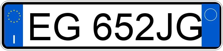 Numer rejestracyjny EG652JG posiada NISSAN Qashqai 1a serie Numer rejestracyjny EG652JG posiada NISSAN Qashqai 1a serie