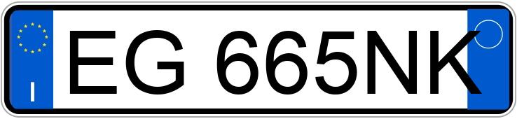 Numer rejestracyjny EG665NK posiada VOLKSWAGEN Golf 6a serie Golf 1.6 TDI DPF DSG 3P Highline (77 kw)