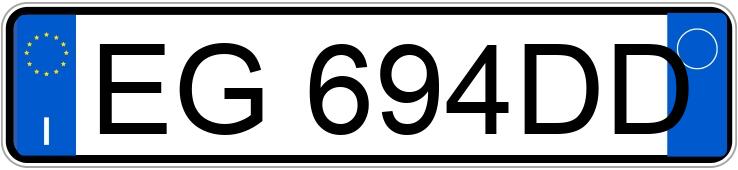 Numer rejestracyjny EG694DD posiada FORD Focus 2a serie Numer rejestracyjny EG694DD posiada FORD Focus 2a serie
