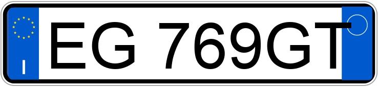 Numer rejestracyjny EG769GT posiada FIAT Panda 2a serie Numer rejestracyjny EG769GT posiada FIAT Panda 2a serie