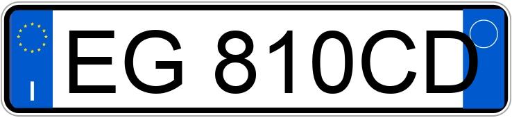 Numer rejestracyjny EG810CD posiada OPEL Corsa 4a serie