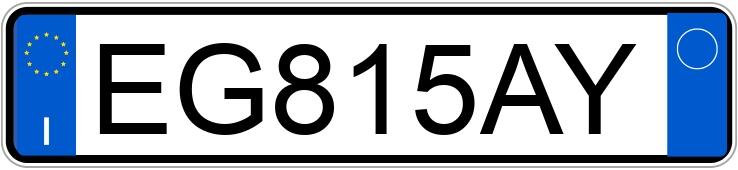 Numer rejestracyjny EG815AY posiada RENAULT Twingo 2a serie