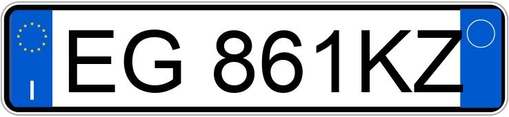 Numer rejestracyjny EG861KZ posiada FIAT Punto Evo