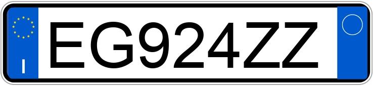 Numer rejestracyjny EG924ZZ posiada MERCEDES Classe C