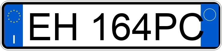 Numer rejestracyjny EH164PC posiada CITROEN C3 2a serie Numer rejestracyjny EH164PC posiada CITROEN C3 2a serie