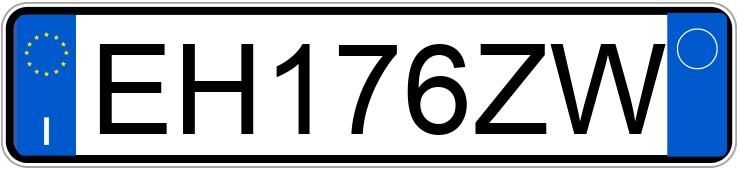 Numer rejestracyjny EH176ZW posiada FIAT Panda 2a serie Numer rejestracyjny EH176ZW posiada FIAT Panda 2a serie