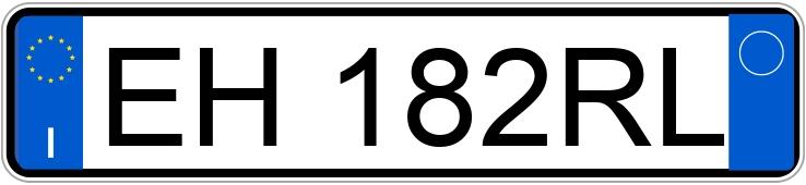 Numer rejestracyjny EH182RL posiada CITROEN C3 2a serie