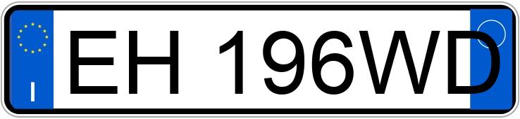 Numer rejestracyjny EH196WD posiada VOLKSWAGEN Passat 7a serie