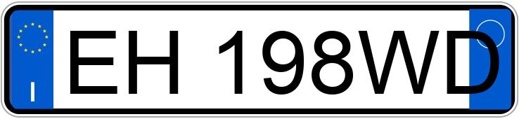 Numer rejestracyjny EH198WD posiada VOLKSWAGEN Polo 5a serie