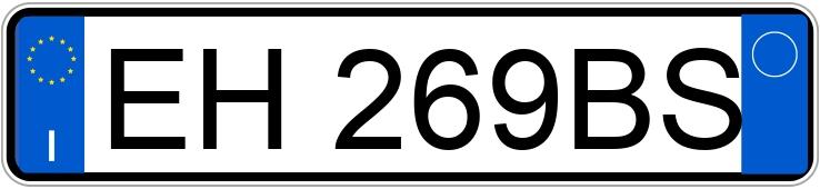 Numer rejestracyjny EH269BS posiada FORD C-Max 2a serie