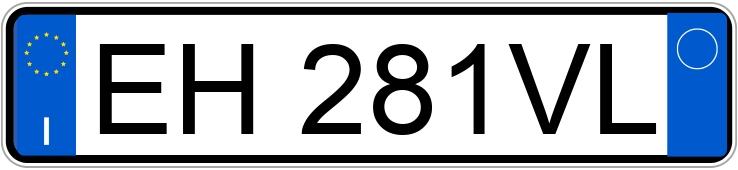 Numer rejestracyjny EH281VL posiada AUDI A4 4a serie Numer rejestracyjny EH281VL posiada AUDI A4 4a serie